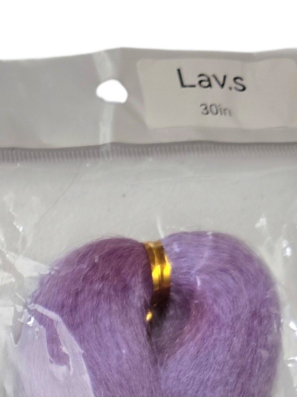 30 Inch Braiding Hair Light Purple/Lavender 4 Pk - Picture 4 of 4